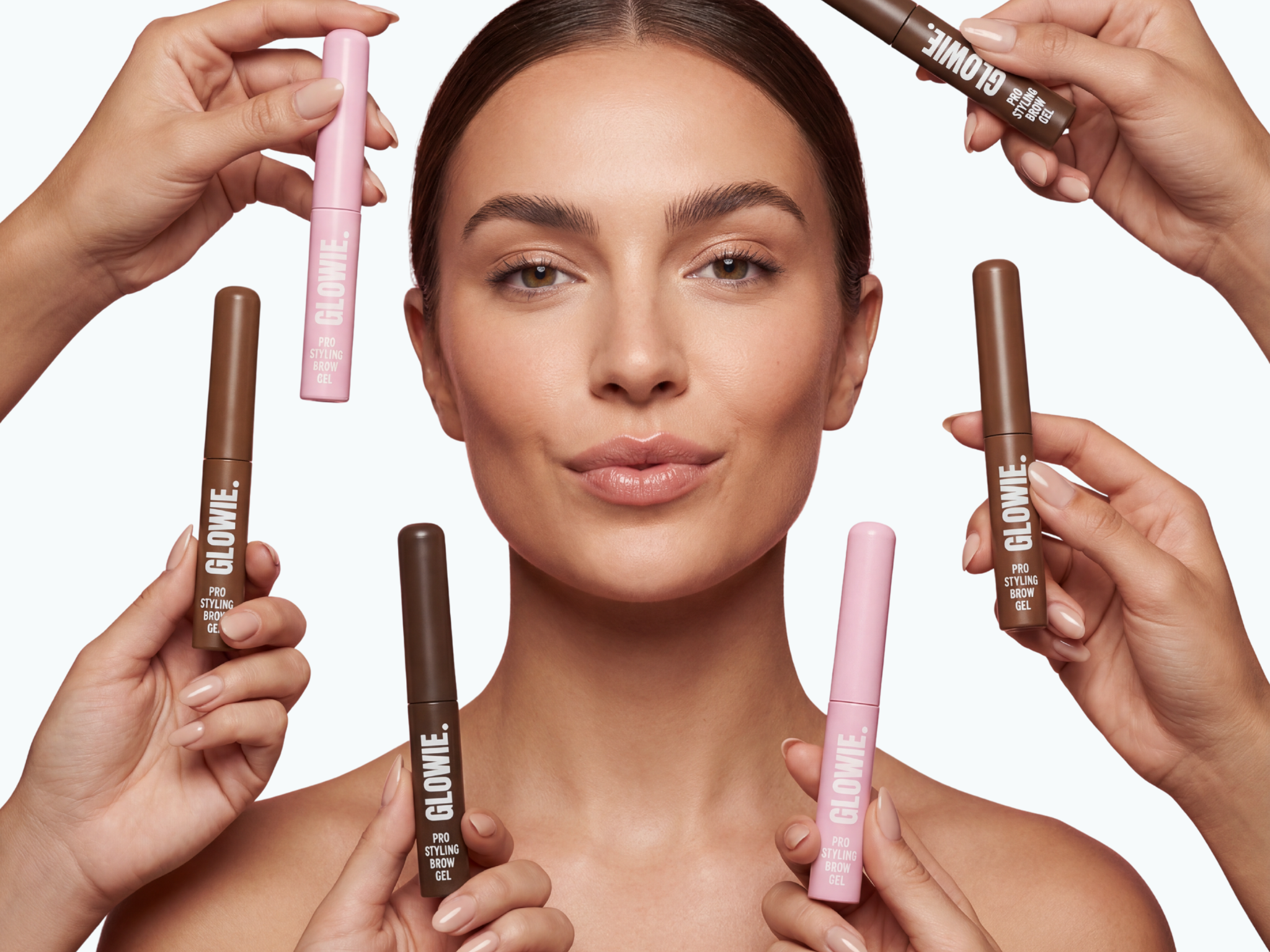 Øjenbryn serum før og efter