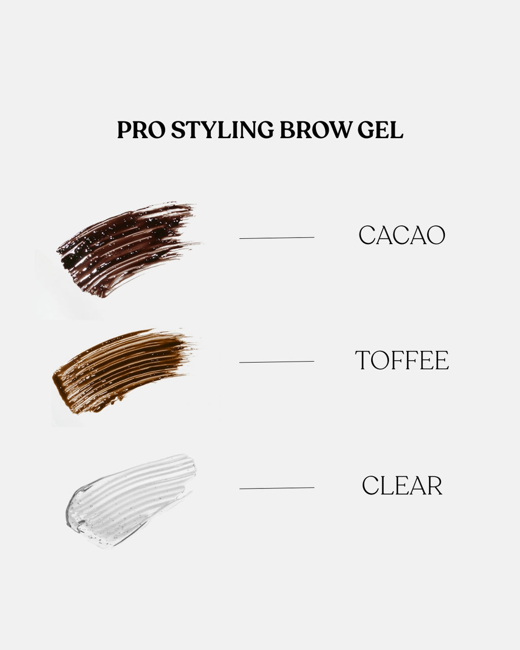 Pro Styling Brow Gel